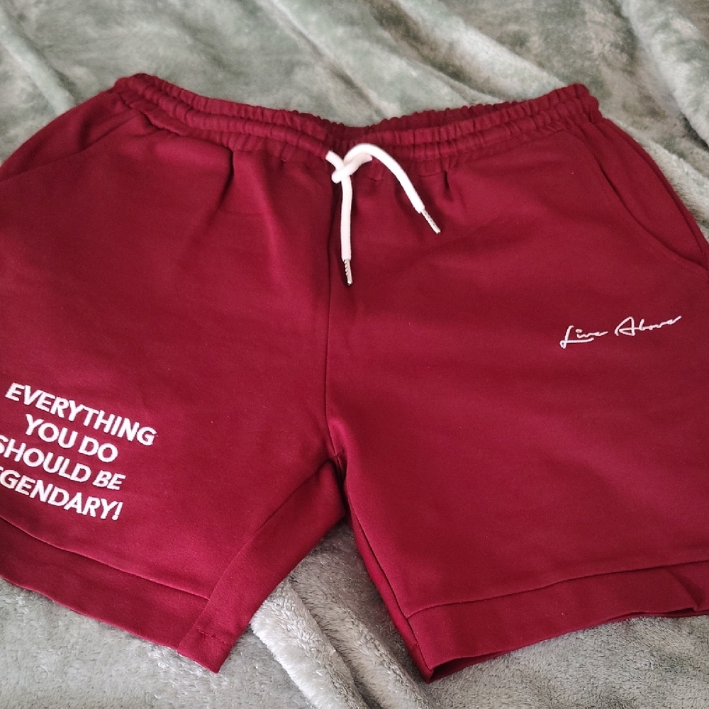 Legendary Maroon Athletic Men's Shorts
